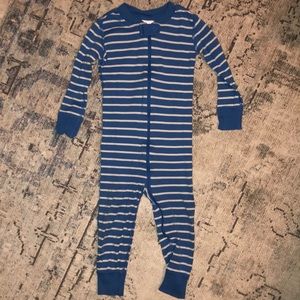 Hannah Andersson Striped Onesie PJ